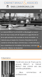 Mobile Screenshot of cabinetbrault-avocat.com