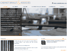 Tablet Screenshot of cabinetbrault-avocat.com